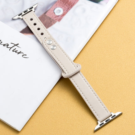 Microfiber Leather Car Line Small Waist Double Buckle Watch Strap, 7 41mm / 6&SE&5&4 40mm / 3&2&1 38mm, 7 45mm / 6&SE&5&4 44mm / 3&2&1 42mm - DealBuddy