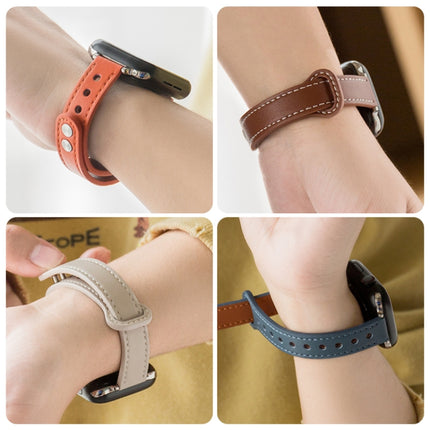 Microfiber Leather Car Line Small Waist Double Buckle Watch Strap, 7 41mm / 6&SE&5&4 40mm / 3&2&1 38mm, 7 45mm / 6&SE&5&4 44mm / 3&2&1 42mm - DealBuddy