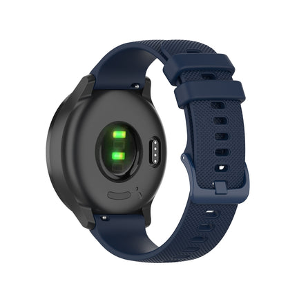 22mm Checkered Silicone Strap