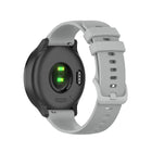 22mm Checkered Silicone Strap