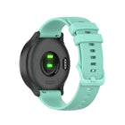 22mm Checkered Silicone Strap