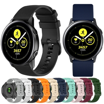 22mm Checkered Silicone Strap