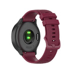 For Samsung Galaxy Watch 46mm / Wine red