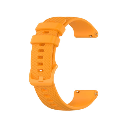 20mm Checkered Silicone Strap, For Samsung Galaxy Watch 4 40mm / 44mm, For Samsung Galaxy Watch 4 Classic 42mm / 46mm, For Samsung Galaxy Watch 3 41mm, For Samsung Galaxy Watch Active 2 40mm / 44mm - DealBuddy