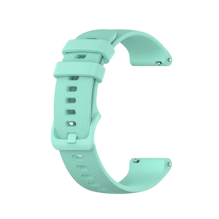 20mm Checkered Silicone Strap, For Samsung Galaxy Watch 4 40mm / 44mm, For Samsung Galaxy Watch 4 Classic 42mm / 46mm, For Samsung Galaxy Watch 3 41mm, For Samsung Galaxy Watch Active 2 40mm / 44mm - DealBuddy