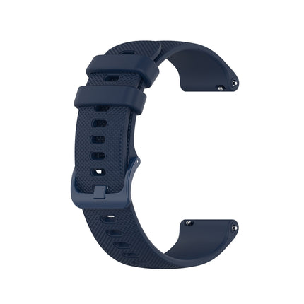 20mm Checkered Silicone Strap, For Samsung Galaxy Watch Active 40mm, For Samsung Galaxy Watch 42mm, For Samsung Galaxy Gear Sport, For Samsung Gear S2 Classic - DealBuddy