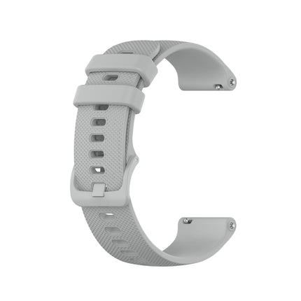 20mm Checkered Silicone Strap, For Samsung Galaxy Watch Active 40mm, For Samsung Galaxy Watch 42mm, For Samsung Galaxy Gear Sport, For Samsung Gear S2 Classic - DealBuddy