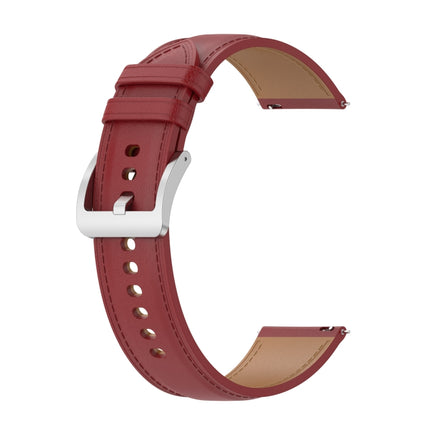 Calf Texture Sewing Thread Watchband, For Samsung Galaxy Watch 3 45mm, For Samsung Galaxy Watch 46mm, For Samsung Galaxy Gear S3 Classic / Gear S3 Frontier - DealBuddy