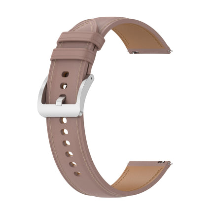 Calf Texture Sewing Thread Watchband, For Samsung Galaxy Watch 3 45mm, For Samsung Galaxy Watch 46mm, For Samsung Galaxy Gear S3 Classic / Gear S3 Frontier - DealBuddy