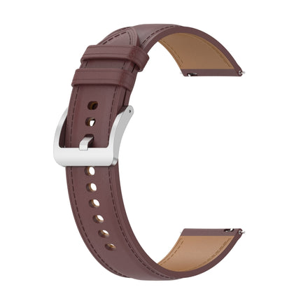 Calf Texture Sewing Thread Watchband, For Samsung Galaxy Watch 3 45mm, For Samsung Galaxy Watch 46mm, For Samsung Galaxy Gear S3 Classic / Gear S3 Frontier - DealBuddy