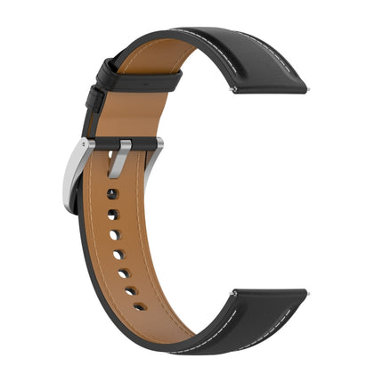 Calf Texture Sewing Thread Watchband, For Samsung Galaxy Watch 4, For Samsung Galaxy Watch 3 41mm / Watch 42mm, For Samsung Galaxy Gear S2 Classic - DealBuddy
