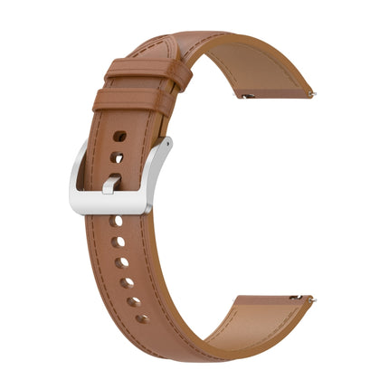 Calf Texture Sewing Thread Watchband, For Samsung Galaxy Watch 4, For Samsung Galaxy Watch 3 41mm / Watch 42mm, For Samsung Galaxy Gear S2 Classic - DealBuddy