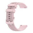 20mm Carbon Fiber Striped Silicone Strap