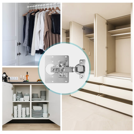 Hinge Repair Plate Cabinet Stainless Steel Hinge Repair Plate