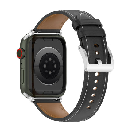 Top Layer Cowhide Sewing Watch Strap For Apple Watch Series, 7 41mm / 6&SE&5&4 40mm / 3&2&1 38mm 20mm, 7 45mm / 6&SE&5&4 44mm / 3&2&1 42mm 22mm, 7 41mm / 6&SE&5&4 40mm / 3&2&1 38mm 22mm, 7 45mm / 6&SE&5&4 44mm / 3&2&1 42mm 20mm - DealBuddy