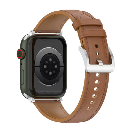 Top Layer Cowhide Sewing Watch Strap For Apple Watch Series, 7 41mm / 6&SE&5&4 40mm / 3&2&1 38mm 20mm, 7 45mm / 6&SE&5&4 44mm / 3&2&1 42mm 22mm, 7 41mm / 6&SE&5&4 40mm / 3&2&1 38mm 22mm, 7 45mm / 6&SE&5&4 44mm / 3&2&1 42mm 20mm - DealBuddy