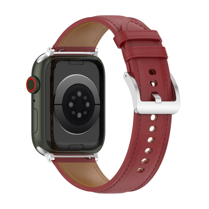 Top Layer Cowhide Sewing Watch Strap For Apple Watch Series, 7 41mm / 6&SE&5&4 40mm / 3&2&1 38mm 20mm, 7 45mm / 6&SE&5&4 44mm / 3&2&1 42mm 22mm, 7 41mm / 6&SE&5&4 40mm / 3&2&1 38mm 22mm, 7 45mm / 6&SE&5&4 44mm / 3&2&1 42mm 20mm - DealBuddy
