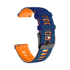 For Samsung Galaxy Watch 4 44mm / Dark Blue Orange