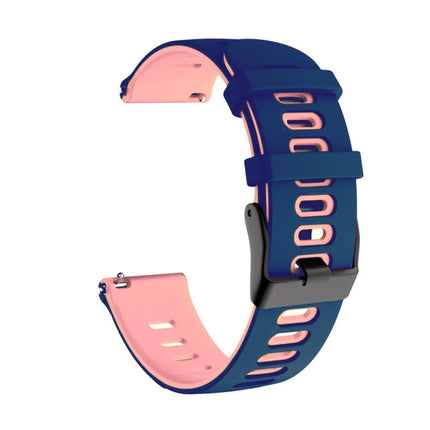 20mm Mixed-Color Silicone Strap, For Samsung Galaxy Watch 4 40mm, For Samsung Galaxy Watch 4 44mm - DealBuddy