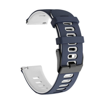 20mm Mixed-Color Silicone Strap, For Samsung Galaxy Watch 4 Classic 42mm, For Samsung Galaxy Watch 4 Classic 46mm - DealBuddy