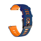 20mm Mixed-Color Silicone Strap