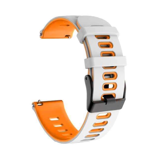 22mm Mixed-Color Silicone Strap, For Samsung Gear S3 Classic - DealBuddy