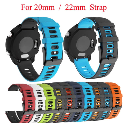 22mm Mixed-Color Silicone Strap, For Samsung Gear S3 Classic - DealBuddy