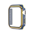 For Apple Watch Series 6/5/4/SE 44mm / Blue+Gold