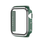 For Apple Watch Series 6/5/4/SE 44mm / Green+Silver
