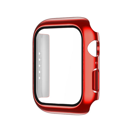 Electroplating Monochrome PC+Tempered Film Watch Case