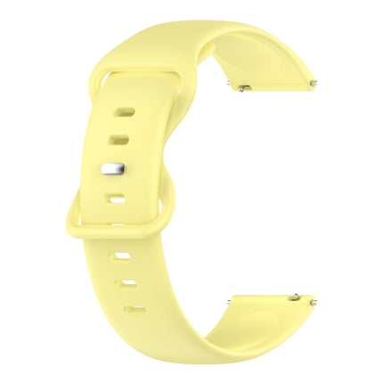 20mm Solid Color Silicone Watch Band, For Samsung Galaxy Watch Active 40mm, For Samsung Galaxy Watch 42mm, For Samsung Galaxy Gear Sport, For Samsung Gear S2 Classic - DealBuddy