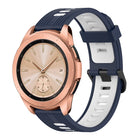 20mm Vertical Pattern Two-Color Silicone Watch Band, For Samsung Galaxy watch 42mm, For Samsung Gear Sport, For Samsung Gear S2 Classic - DealBuddy