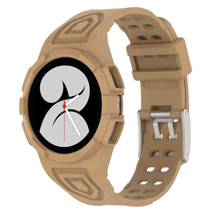Silicone Integrated Watch Band, For Samsung Galaxy Watch 40MM, For Samsung Galaxy Watch 44MM - DealBuddy