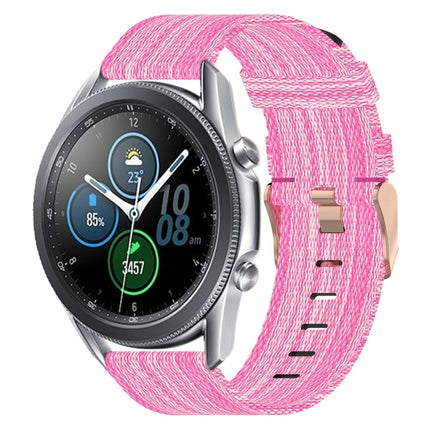 22mm Nylon Woven Watch Band, For Samsung Galaxy Watch3 45mm, For Samsung Galaxy Watch 46mm, For Samsung Gear S3 Classic, For Samsung Gear S3 Frontier - DealBuddy