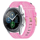22mm Nylon Woven Watch Band, For Samsung Galaxy Watch3 45mm, For Samsung Galaxy Watch 46mm, For Samsung Gear S3 Classic, For Samsung Gear S3 Frontier - DealBuddy