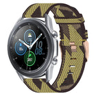 22mm Nylon Woven Watch Band, For Samsung Galaxy Watch3 45mm, For Samsung Galaxy Watch 46mm, For Samsung Gear S3 Classic, For Samsung Gear S3 Frontier - DealBuddy