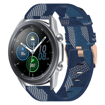 22mm Nylon Woven Watch Band, For Samsung Galaxy Watch3 45mm, For Samsung Galaxy Watch 46mm, For Samsung Gear S3 Classic, For Samsung Gear S3 Frontier - DealBuddy