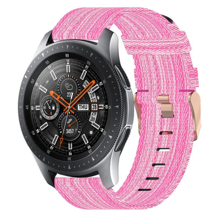 22mm Nylon Woven Watch Band, For Samsung Galaxy Watch3 45mm, For Samsung Galaxy Watch 46mm, For Samsung Gear S3 Classic, For Samsung Gear S3 Frontier - DealBuddy
