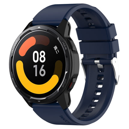 Protruding Head Silicone Strap Silver Buckle, For Samsung Galaxy Watch Heart-L 20mm, For Samsung Galaxy Watch4 40mm/44mm 20mm, For Samsung Galaxy Watch4 Classic 42mm/46mm 20mm, For Samsung Galaxy Watch3 41mm 20mm - DealBuddy