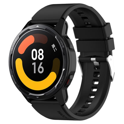 Protruding Head Silicone Strap Silver Buckle, For Samsung Galaxy Watch Active2 40mm/44mm 20mm, For Samsung Galaxy Watch Active 40mm 20mm, For Samsung Galaxy Watch 42mm 20mm, For Samsung Galaxy Gear Sport/S2 Classic 20mm - DealBuddy