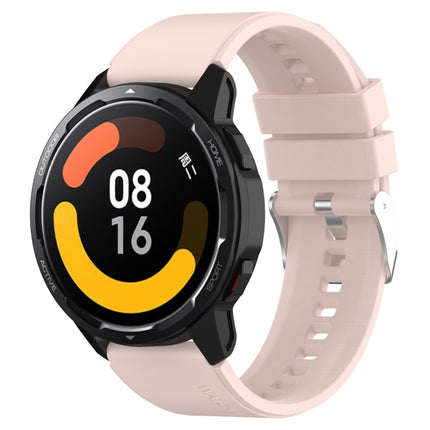Protruding Head Silicone Strap Silver Buckle