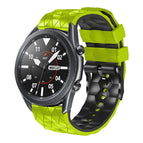 For Samsung Galaxy Watch 46mm / Green+Black