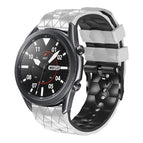 For Samsung Gear S3 Frontier / White+Black
