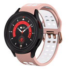 For Samsung Galaxy Watch 5  40mm / Pink+White