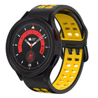 For Samsung Galaxy Watch 5  40mm / Black+Yellow
