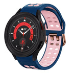 For Samsung Galaxy Watch 5  40mm / Midnight Blue+Pink