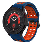 For Samsung Galaxy Watch 5  40mm / Midnight Blue+Red