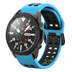 For Samsung Galaxy Watch 5 Pro  45mm / Skyblue+Black