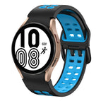 For Samsung Galaxy Watch 4 40mm / Black+Blue