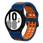 For Samsung Galaxy Watch 4 40mm / Midnight Blue+Orange